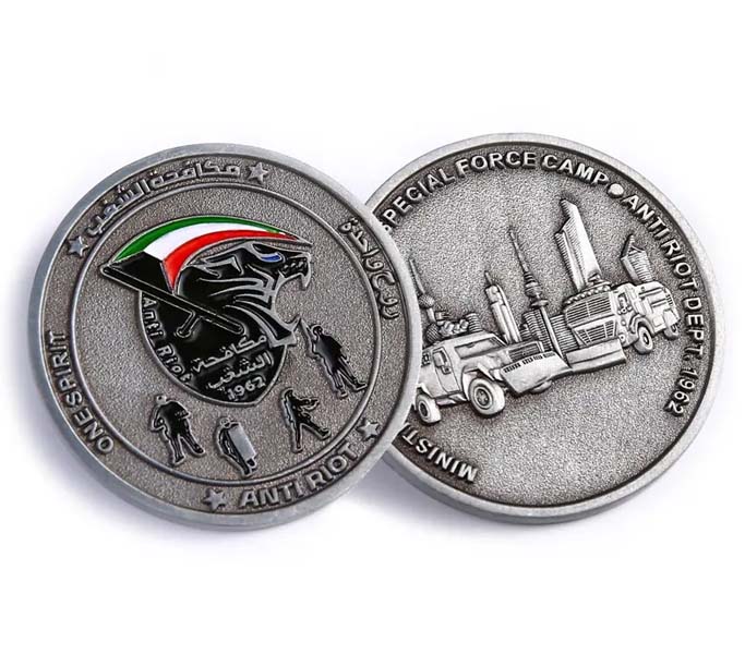 Customized coin for UAE client