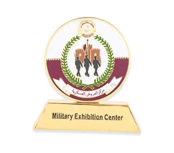 Military exhibition center trophy