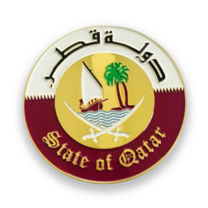 Qatar mate badge