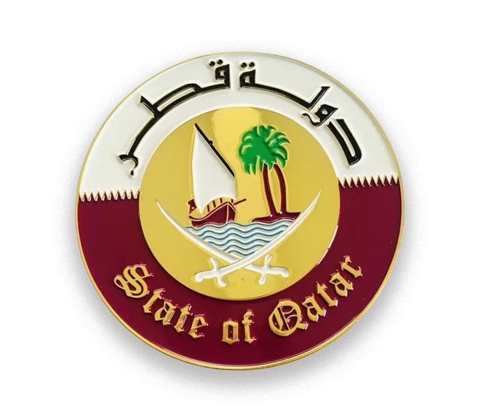 Qatar mate badge